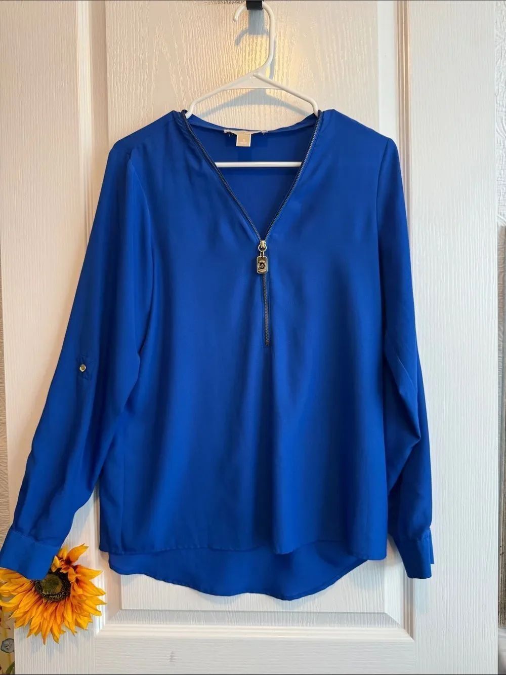 Michael Michael Kors Royal Blue Blouse - S - Great Used Condition
